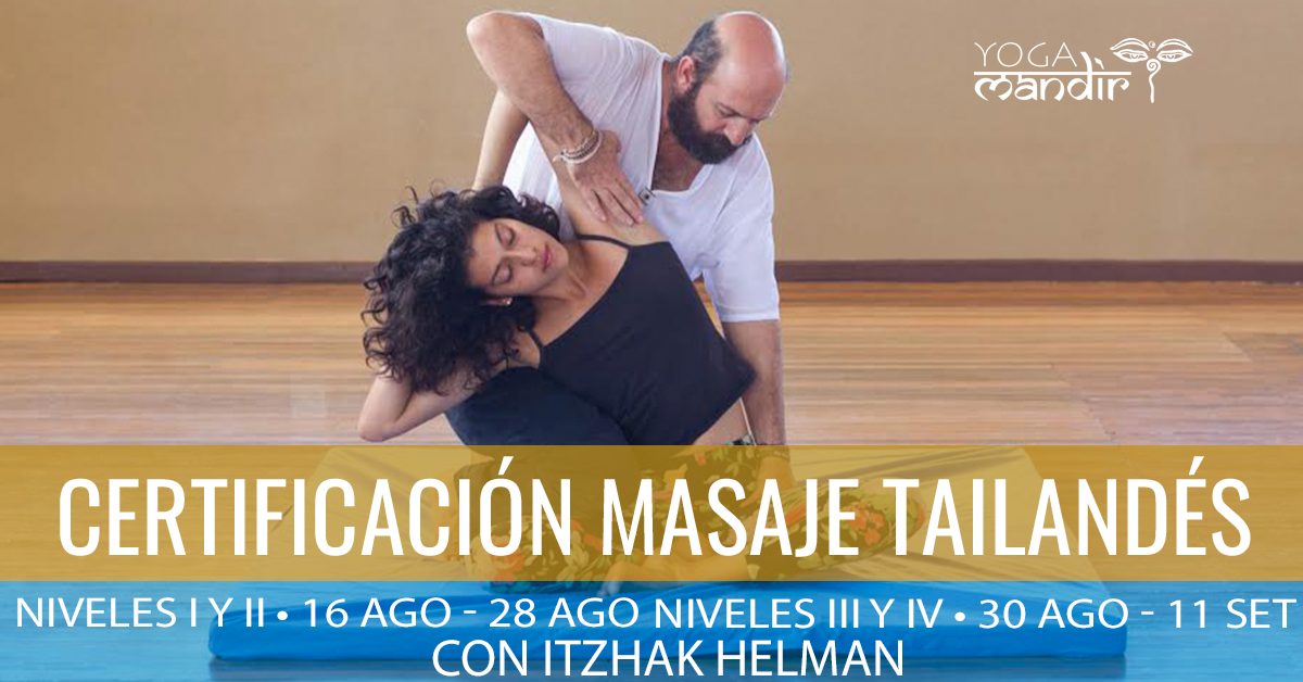 Certificación Internacional de Masaje Tailandés