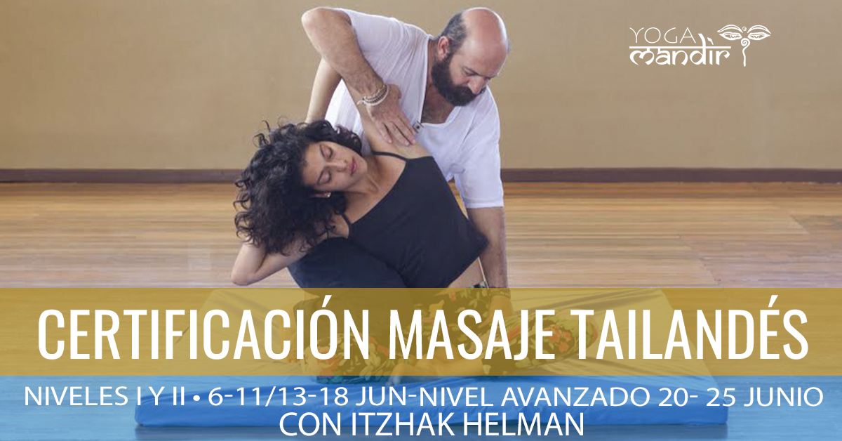 Certificación Internacional de Masaje Tailandés